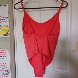 2X$30 Closet Clear Out Rip Curl Women Orange Pink Salmon Onepiece  Swimsuit  S